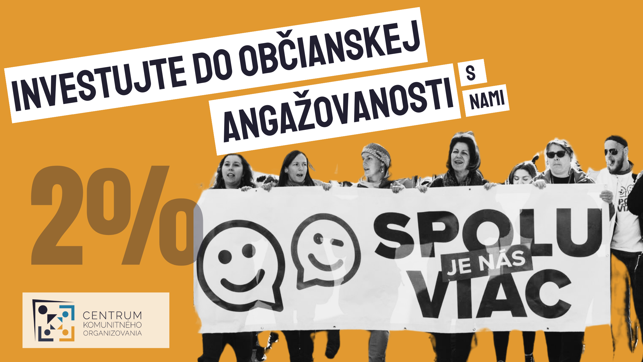 2% do občianskej angažovanosti