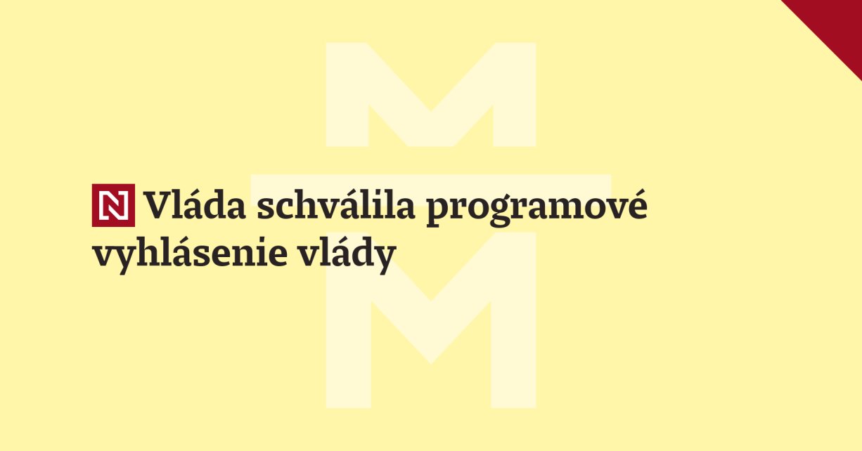 Rozvoj nájomného bývania v programovom vyhlásení vlády